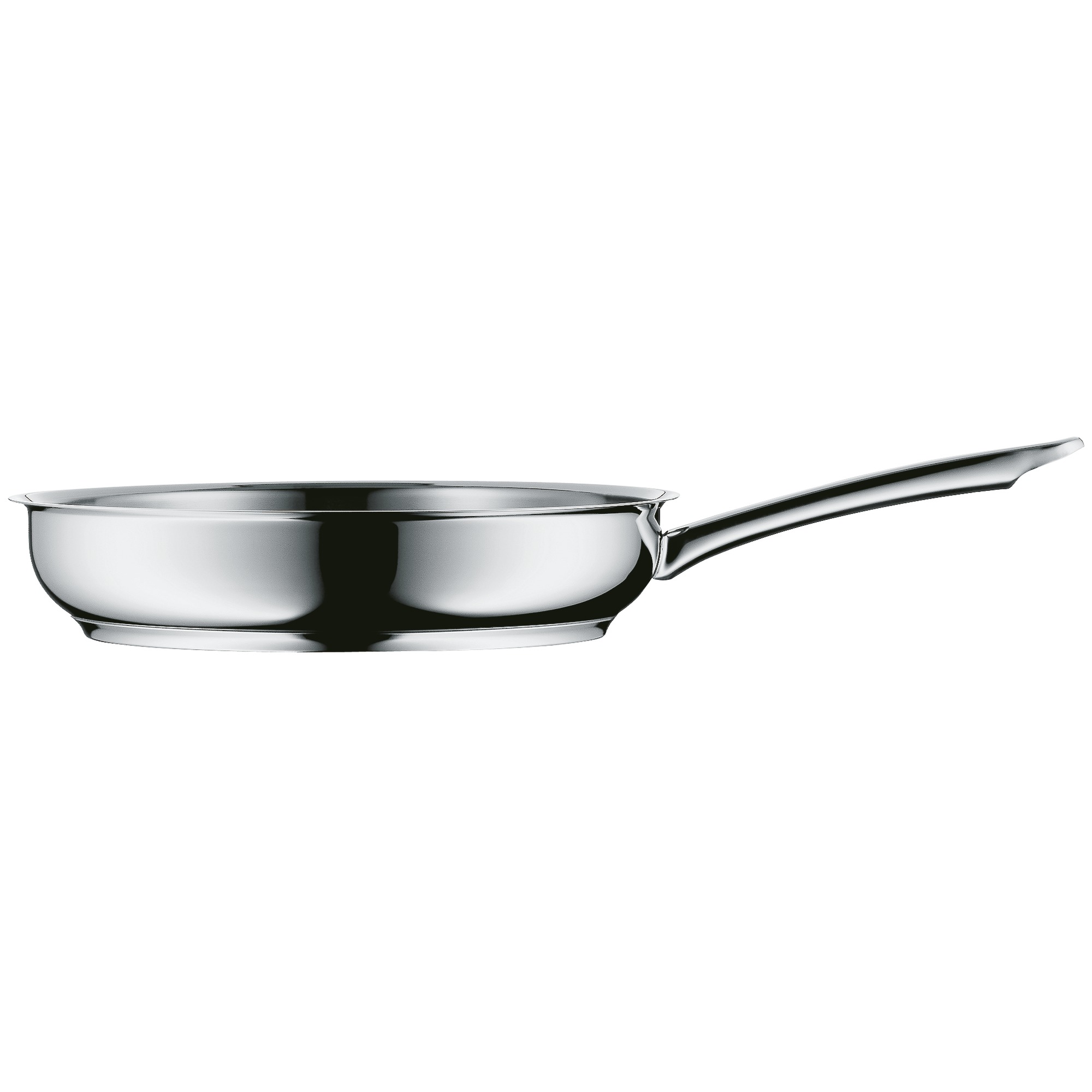 WMF Profi 790389991 Frying Pan, 28 cm, Suitable for all cookers including induction, Stainless steel, Non-stick coating, Fixed handle
