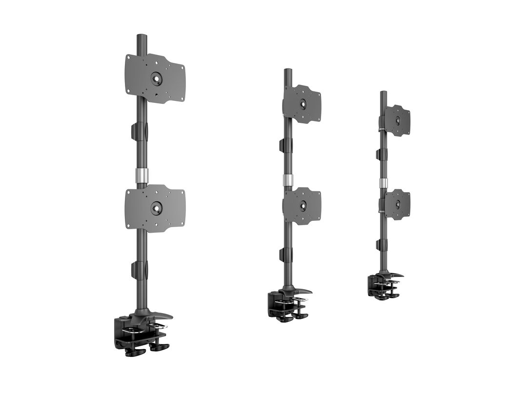 M VESA Desktopmount Sixth Vertical Desk Clamp 24'-32'
