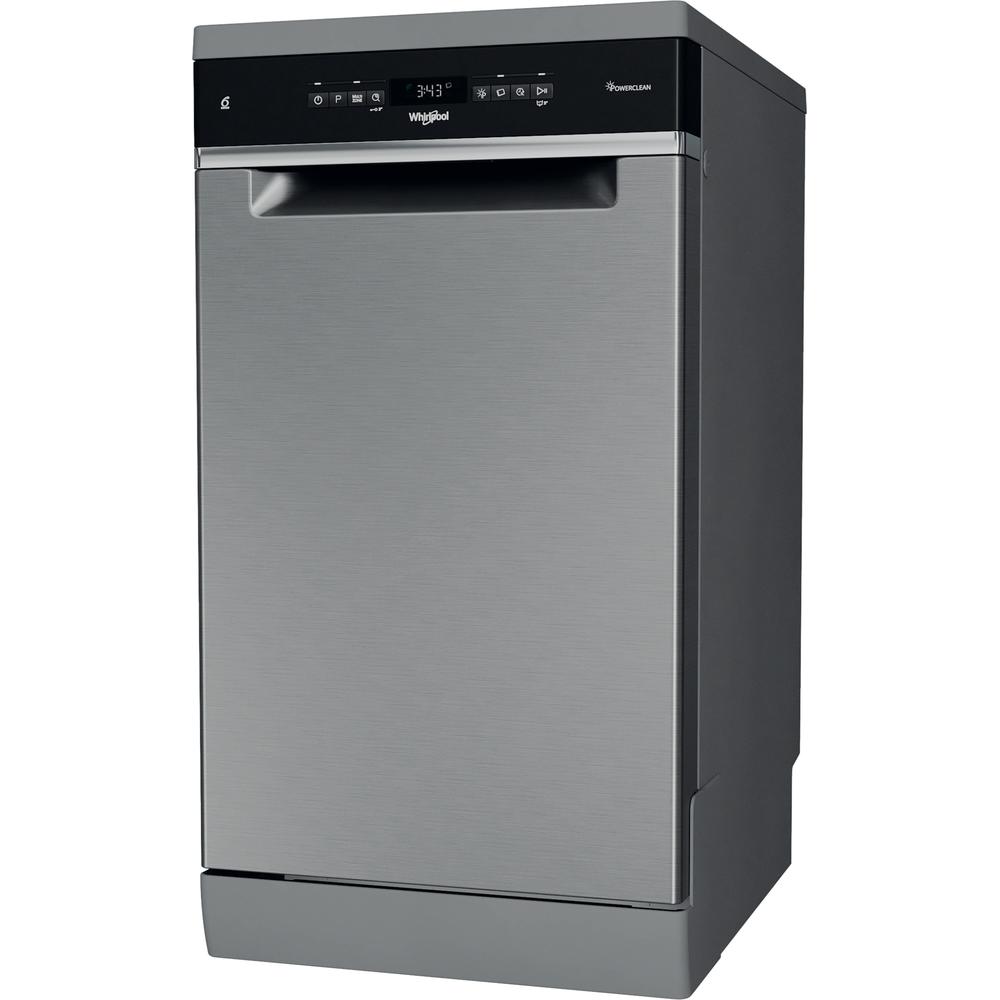 Whirlpool WSFO 3O23 PF X Klasse E Fritstående 43dB Sølv