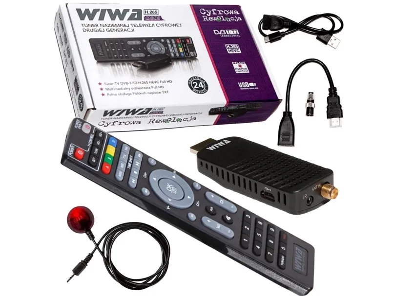 *WIWA H.265 MINI DVB-T/DVB-T2 H.265 HD