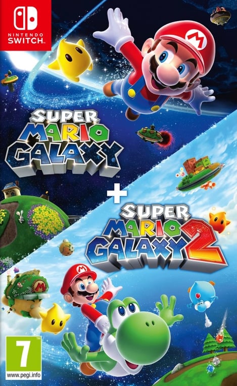 Alowwed----Super Mario Galaxy + Super Mario Galaxy 2 (Switch)