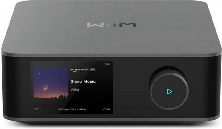 Wiim Amp Ultra High-End-Streaming-Verstärker grau