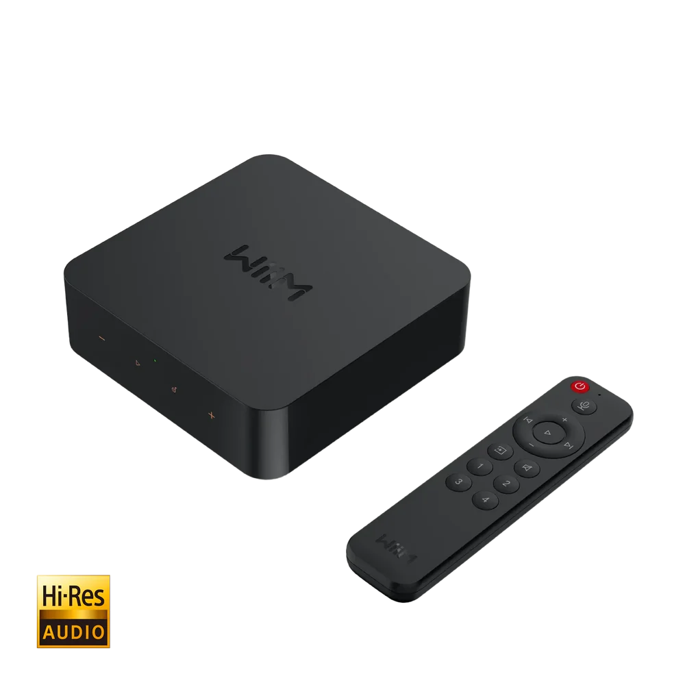 WiiM Pro Plus Smart Home Musik-Streaming-System schwarz