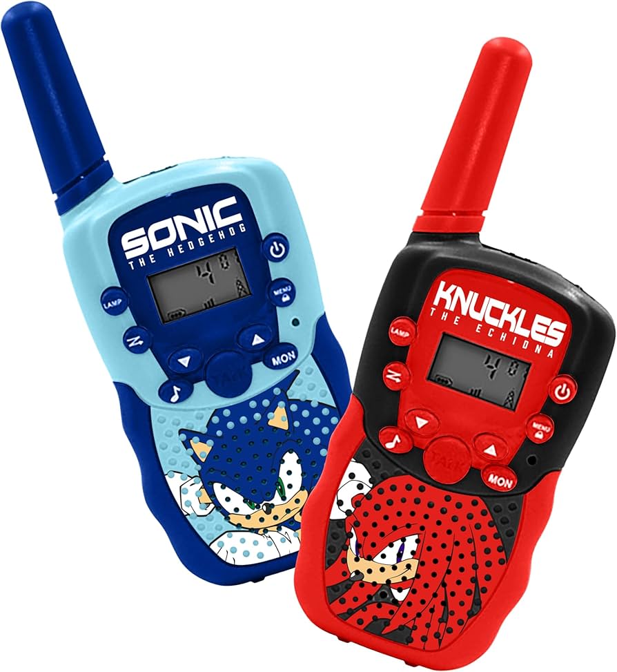 OTL Sonic The Hedgehog Walkie Talkie Set