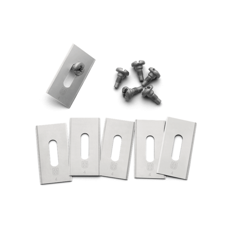 BLADES FOR LAWN MOWER CARBON 6PCS