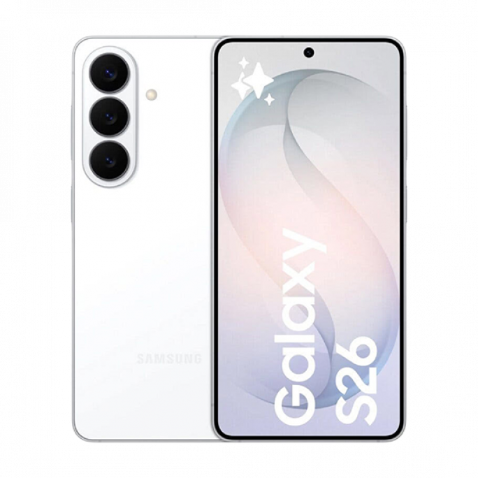Samsung Galaxy S26 (S942) (White) DS 6.3“ Dynamic LTPO AMOLED 2X 1080x2340,4.74GHz&&6.62GHz,512GB,12GB RAM,Android 16,WiFi,5G