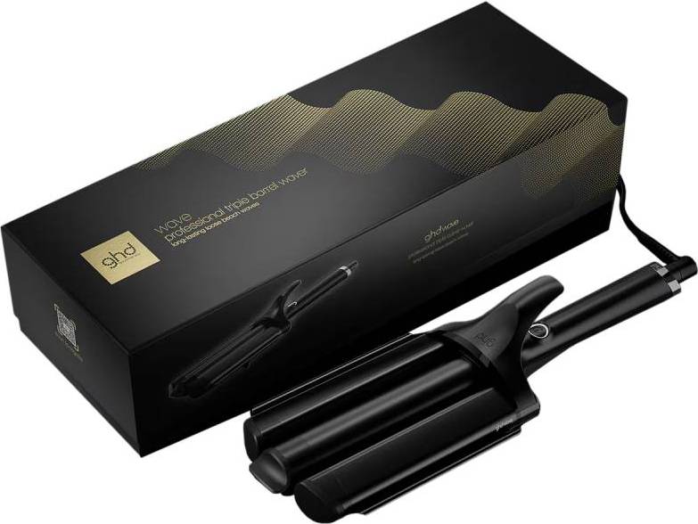 ghd GlA¤tteisen Wave Triple Barrel Waver 99400000366 Schwarz
