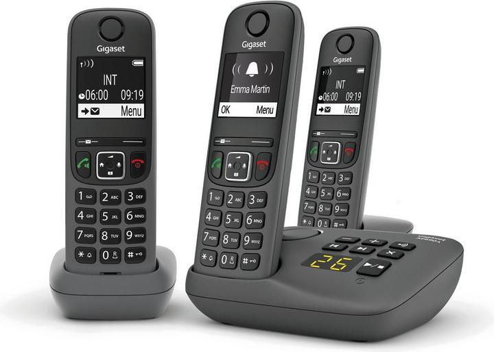 'Gigaset Telefon AE690A Trio Anthrazit (L36852-H2830-B143)'