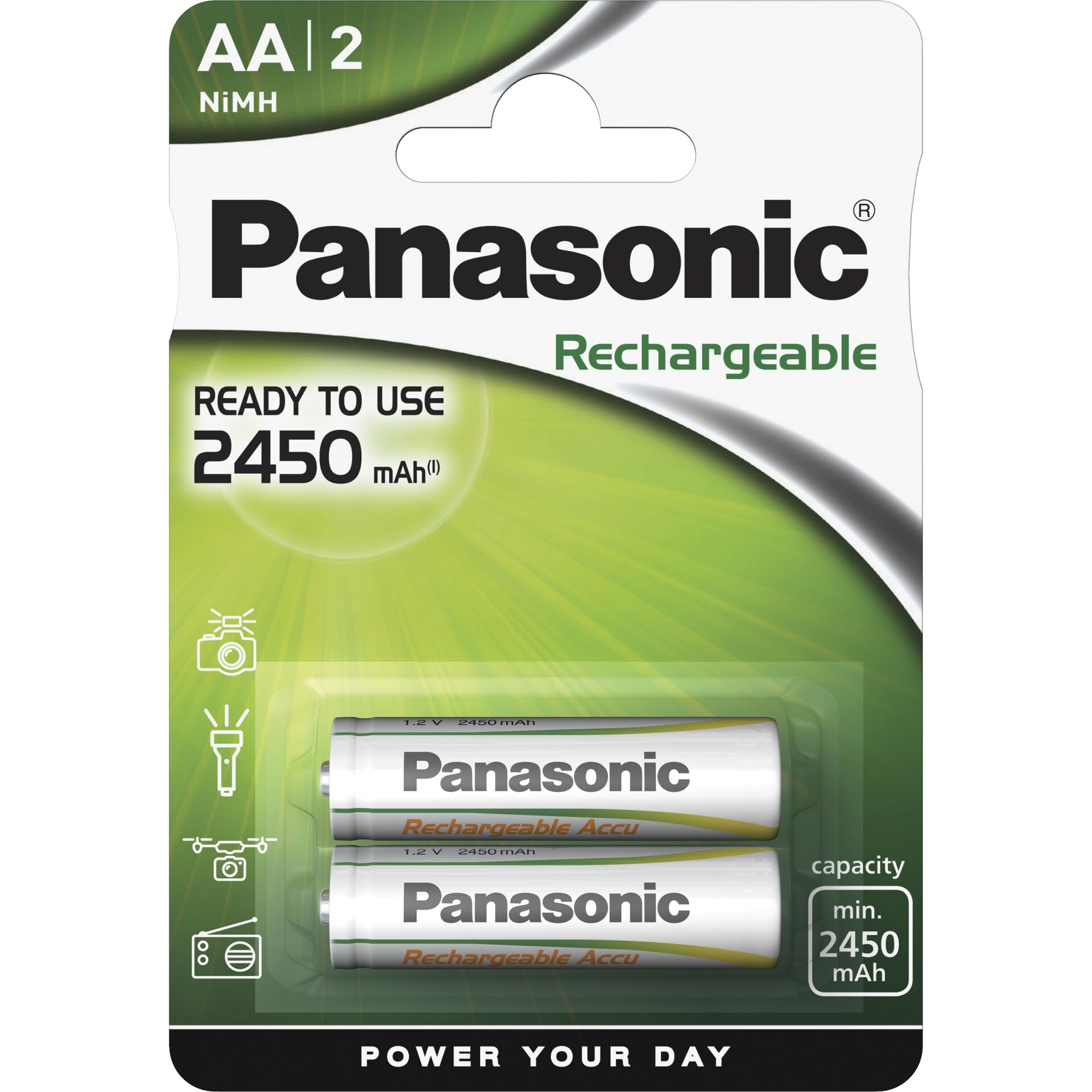 Panasonic Evolta Batterier til generelt brug (genopladelige)