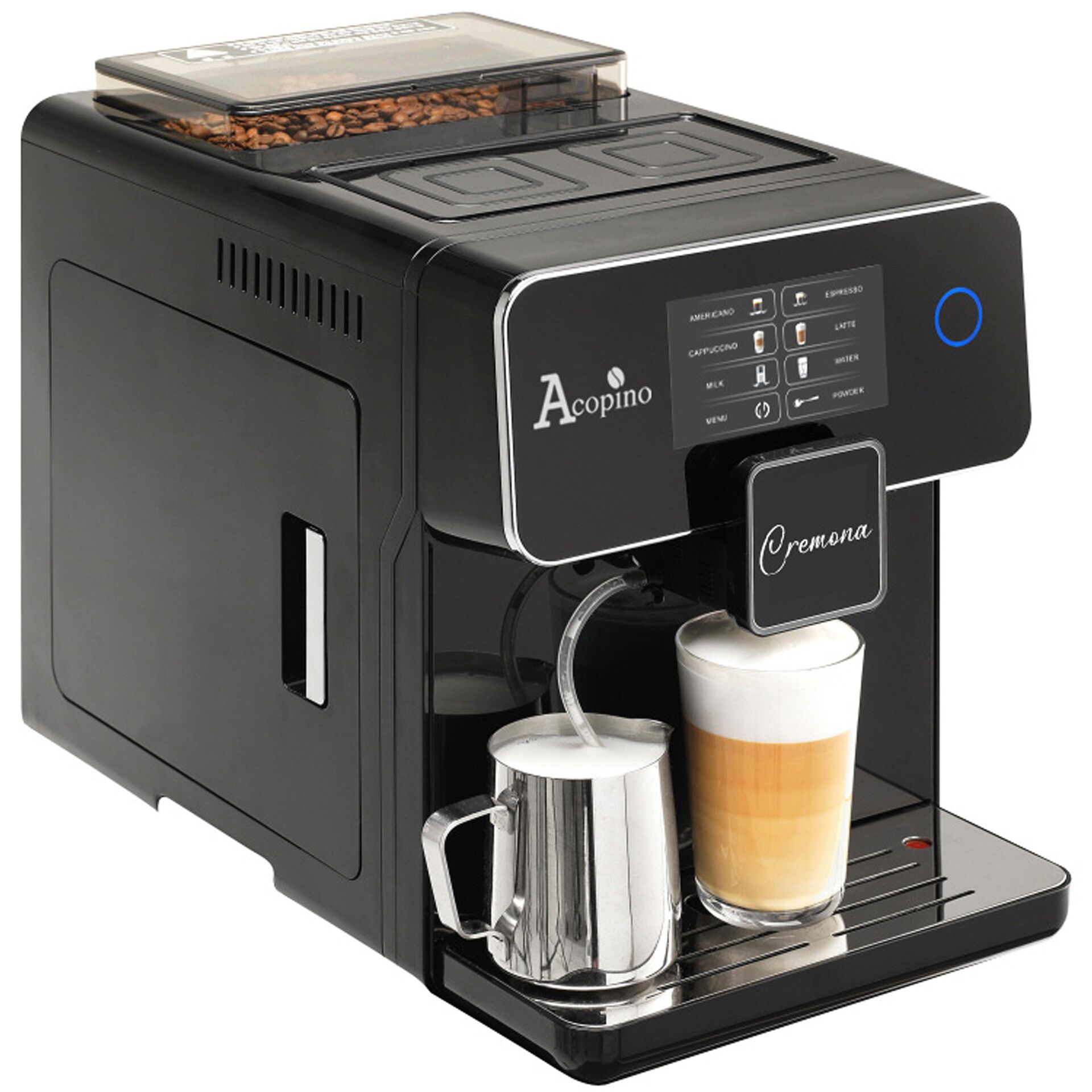 Acopino Cremona Fuldautomatisk kaffemaskine 1,7L Sort