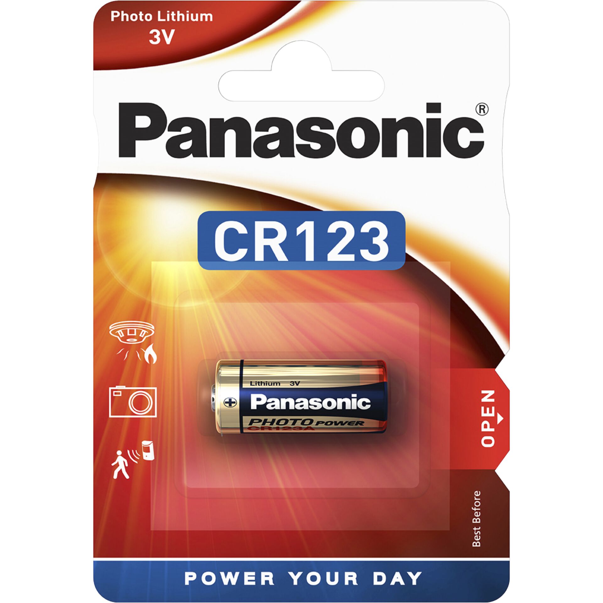 Panasonic Knapcellebatterier CR-P2