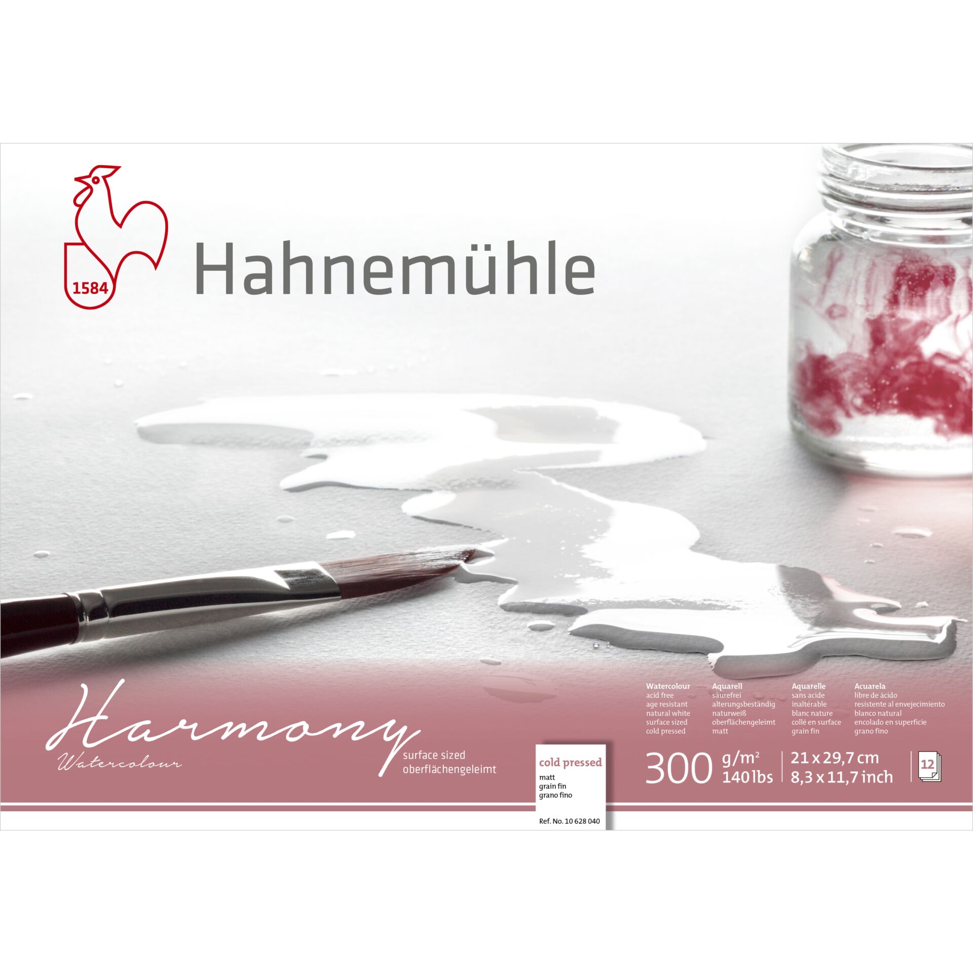 Hahnemühle Harmony Aquarell A 4 matt 12 Blatt 300 g