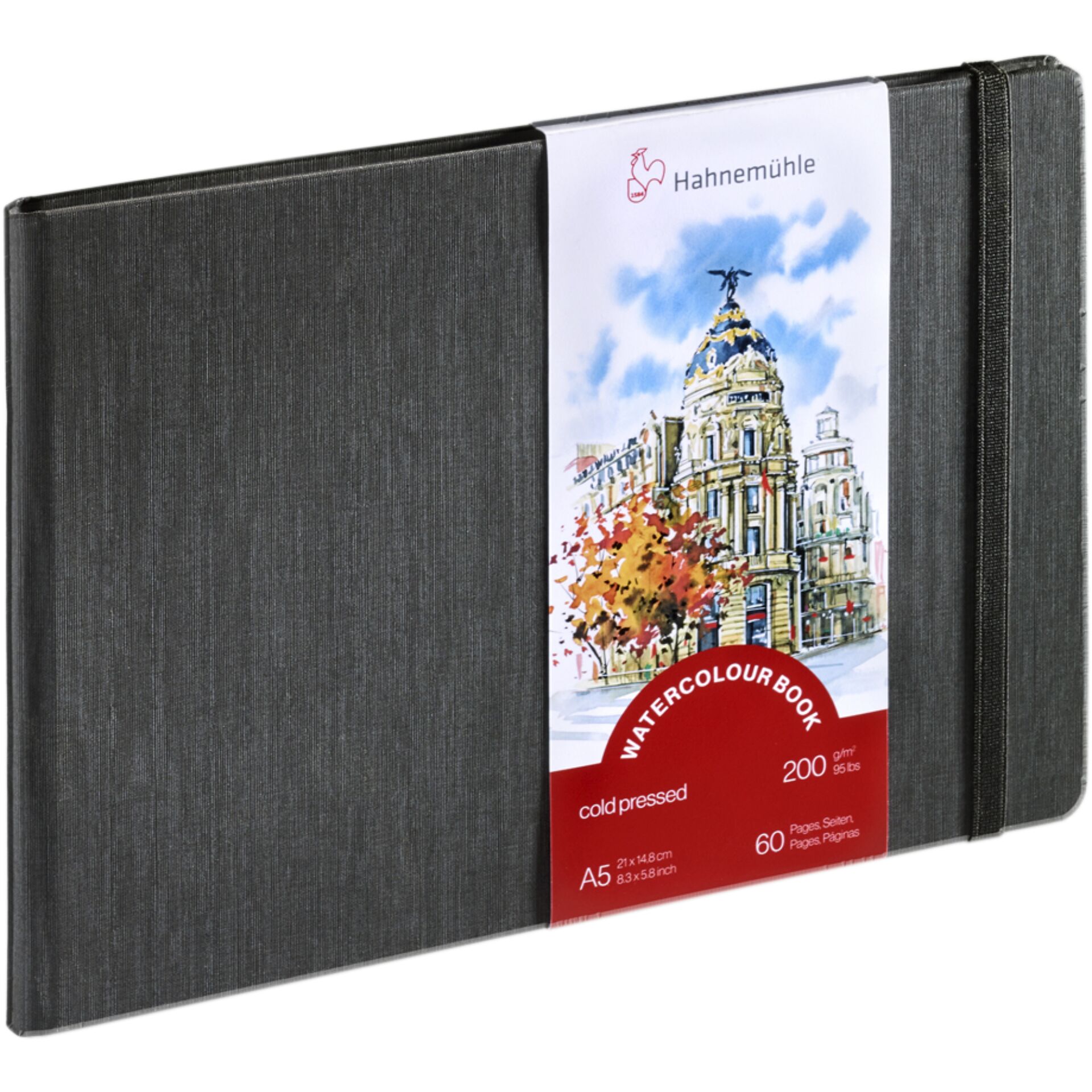 Hahnemühle Watercolour Book A 5 Landschaftsformat 60 S. 200 g